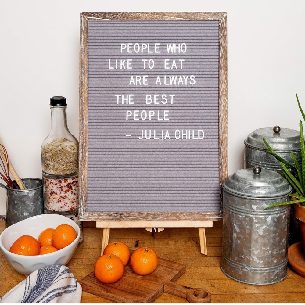 Main Event Felt Letter Board with Letters and Numbers 12x17 Inch